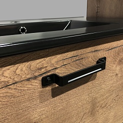 Comforty Тумба с раковиной Бредфорд 90 дуб темный – фотография-4